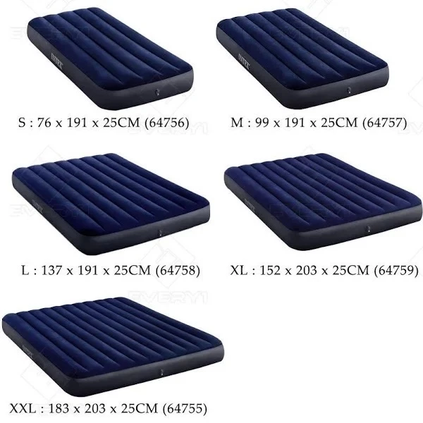 sg-11134201-22100-qn11sh2kguivf0-1.webp INTEX Inflatable Air bed Mattress Thick 25cm with Dura-Beam Standard Fib Double