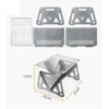 Portable Folding Charcoal Grill For Camping