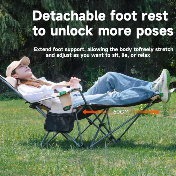 sg-11134201-7reod-m22br88kl59z39-1.webp Portable Folding Recliner Lazy Chair Camping Chair